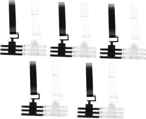 10pcs Watch Display Stand Transparent Tabletop Jewelry Holder for Watches Bracelets Hairbands for Home Retail Use Scratch-resistant Design