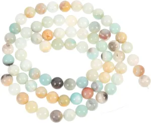2 Strips of Stone Beads for Bracelets DIY Craft Beads Multi-Function Craft Supply