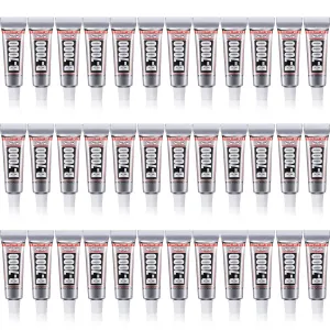 40 Pieces B-7000 Adhesive Multi-Function Glues Paste Adhesive in 3ml for DIY Craft Glass, Wooden, Manicure, Jewelry Making Supplies
