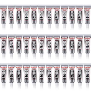 40 Pieces B-7000 Adhesive Multi-Function Glues Paste Adhesive in 3ml for DIY Craft Glass, Wooden, Manicure, Jewelry Making Supplies