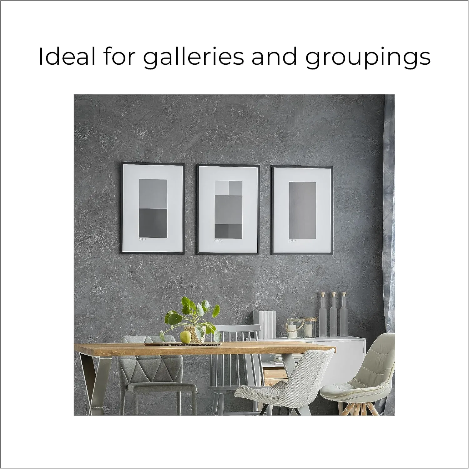 50 Pcs Picture Hanging Kit, The Ultimate Wood, Metal Channel and Canvas Picture Hangers For Drywall, Requires No Measuring to Hang Artwork and Office Decor, Hangs 6 Frames