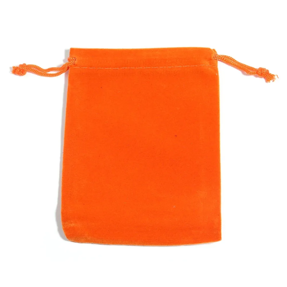 5–10pcs Velvet Drawstring Gift Bags – Multi-Size Jewelry & Candy Pouches