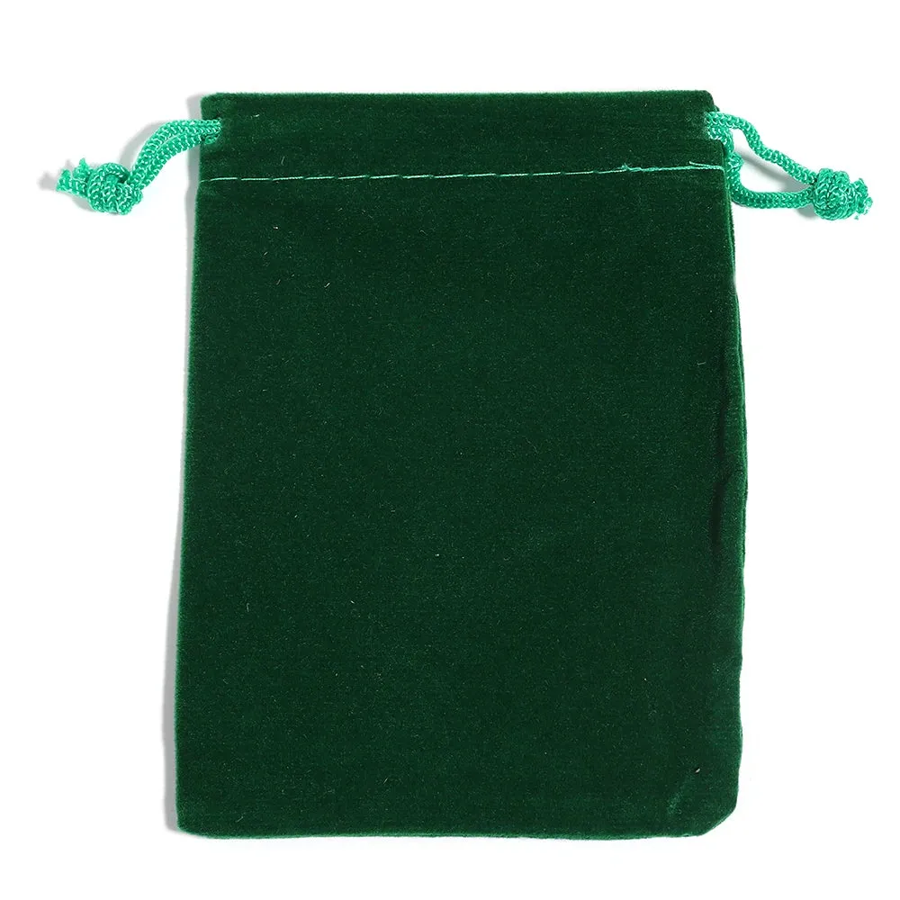 5–10pcs Velvet Drawstring Gift Bags – Multi-Size Jewelry & Candy Pouches