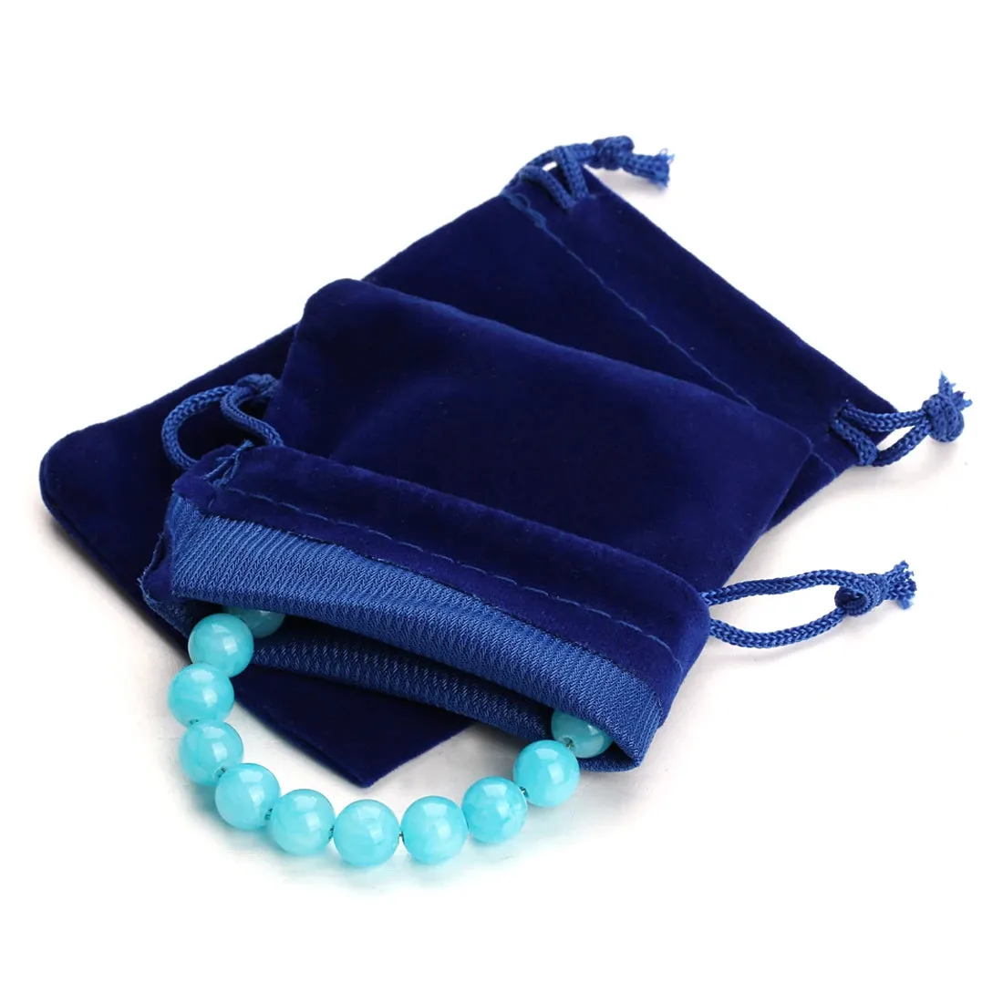 5–10pcs Velvet Drawstring Gift Bags – Multi-Size Jewelry & Candy Pouches