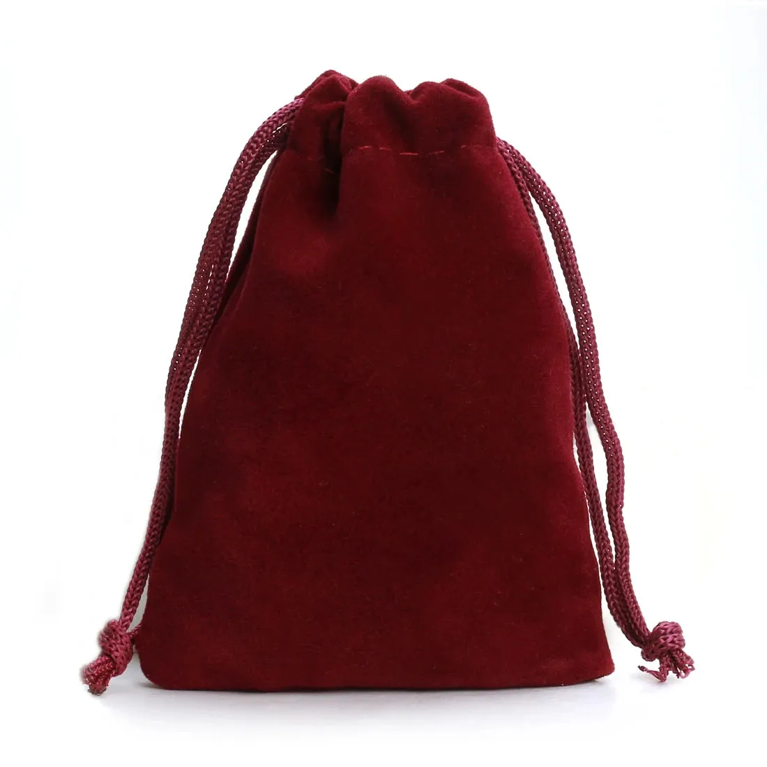 5–10pcs Velvet Drawstring Gift Bags – Multi-Size Jewelry & Candy Pouches