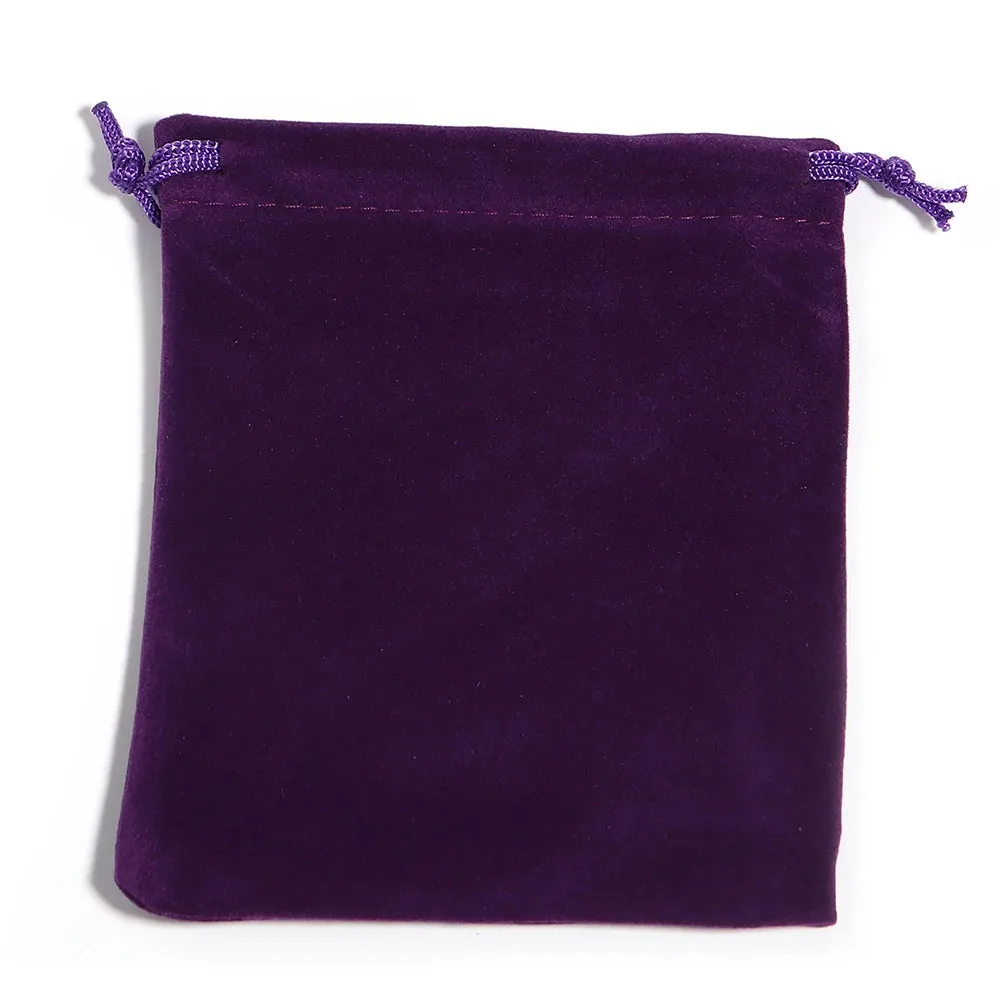 5–10pcs Velvet Drawstring Gift Bags – Multi-Size Jewelry & Candy Pouches