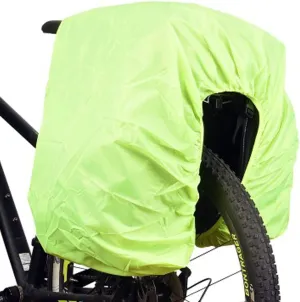 80L - 100L Bicycle Rear Rack Rain Cover Bike Trunk Rain Cover Green