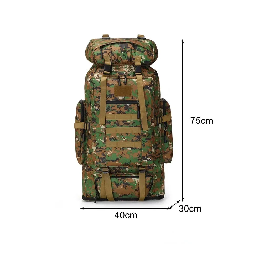 80L Water Resistant Backpack