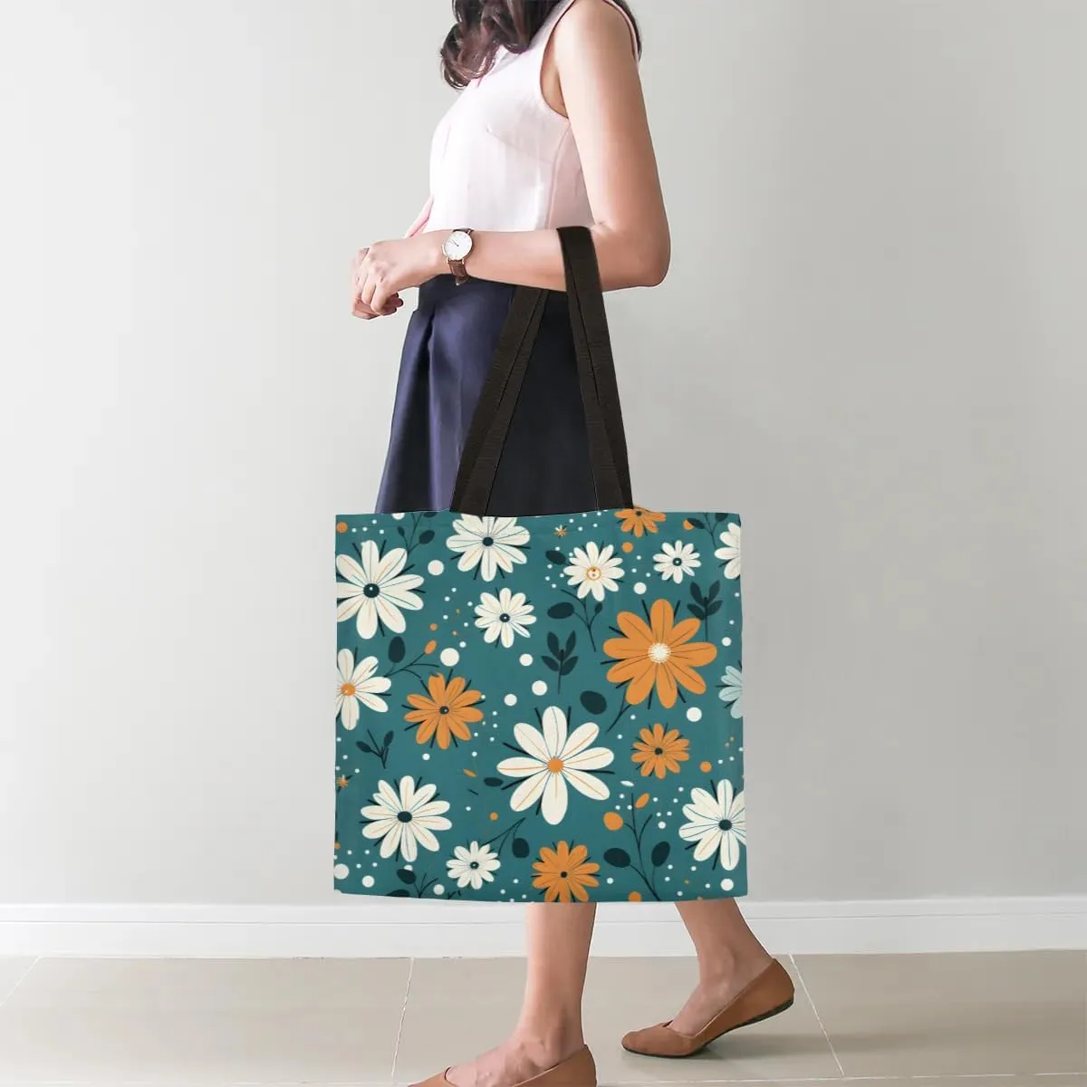 A Baseball Canvas Tote Bag for Women Men Stylish Tote Handbag Shoulder Bag Reusable Grocery Bag