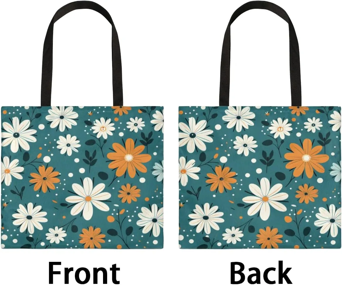 A Baseball Canvas Tote Bag for Women Men Stylish Tote Handbag Shoulder Bag Reusable Grocery Bag