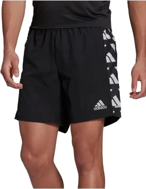 adidas Mens Running Active Shorts Black XL