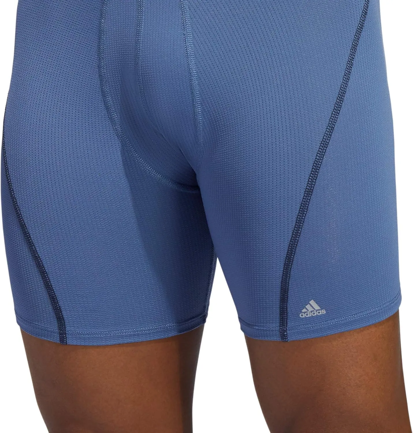 adidas Men's Stretch Cotton Boxer Brief Underwear (3-Pack) -2020