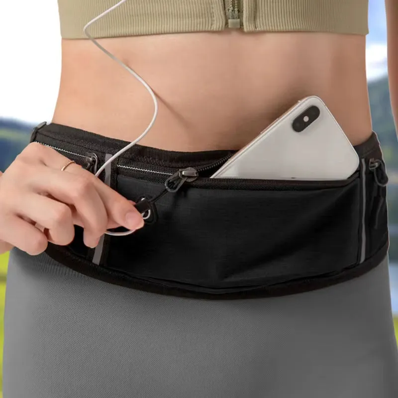 Adjustable Walking, Running Belt w/ Device Pockets