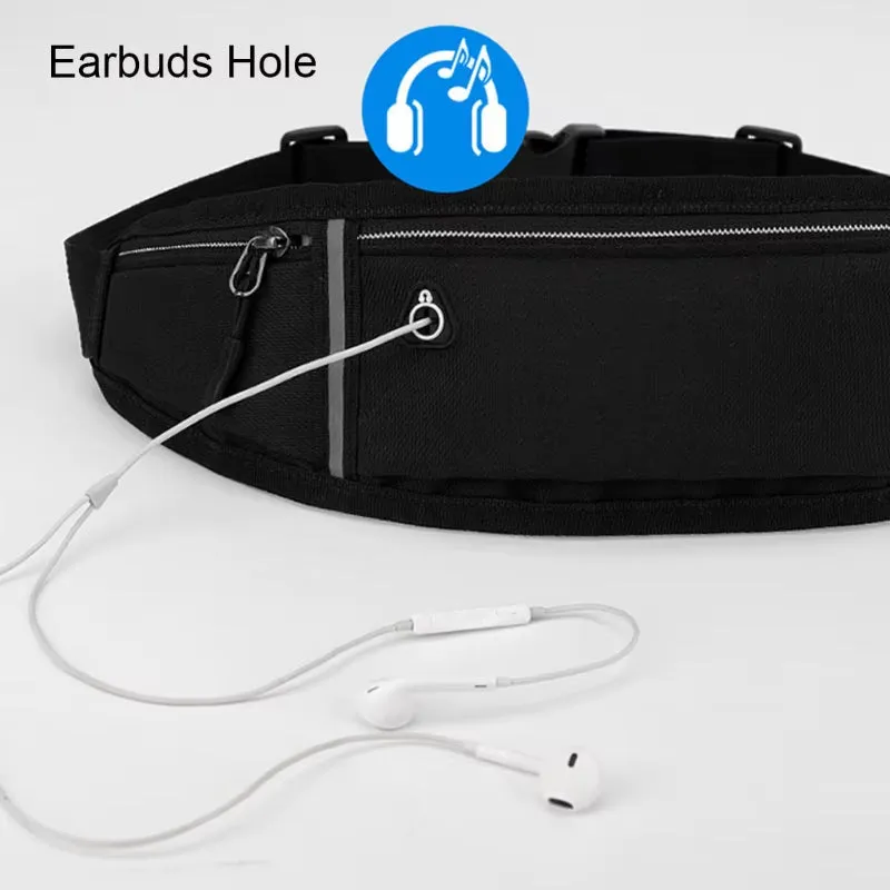 Adjustable Walking, Running Belt w/ Device Pockets