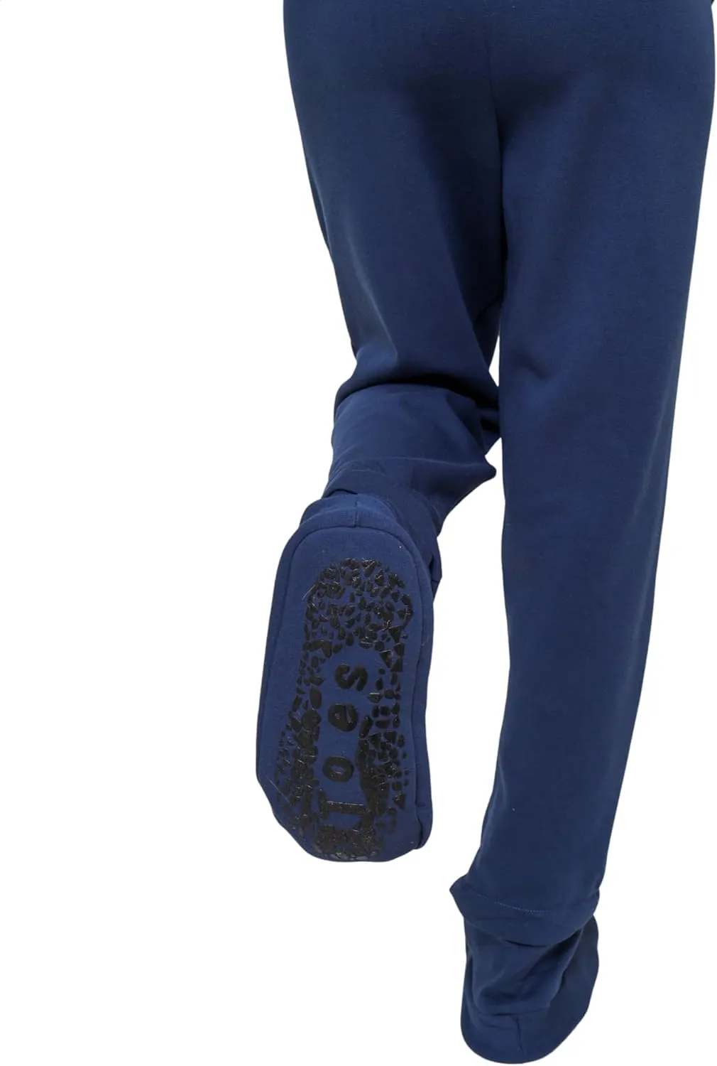 Adult Footed Sweatpants with Sherpa Fleece Lined Feet, Removeable Detachable Feet, Extremely Soft & Warm Footing