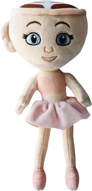 AI-Crafted Italian Brainrot Animals Plush,10″ Brainrot Evolution Plushie - Soft, Collectible, Memetic Home Accent (Ballerina Cappuccina)