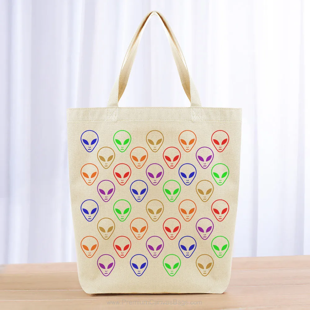 Alien Tote Bag - Multi Color