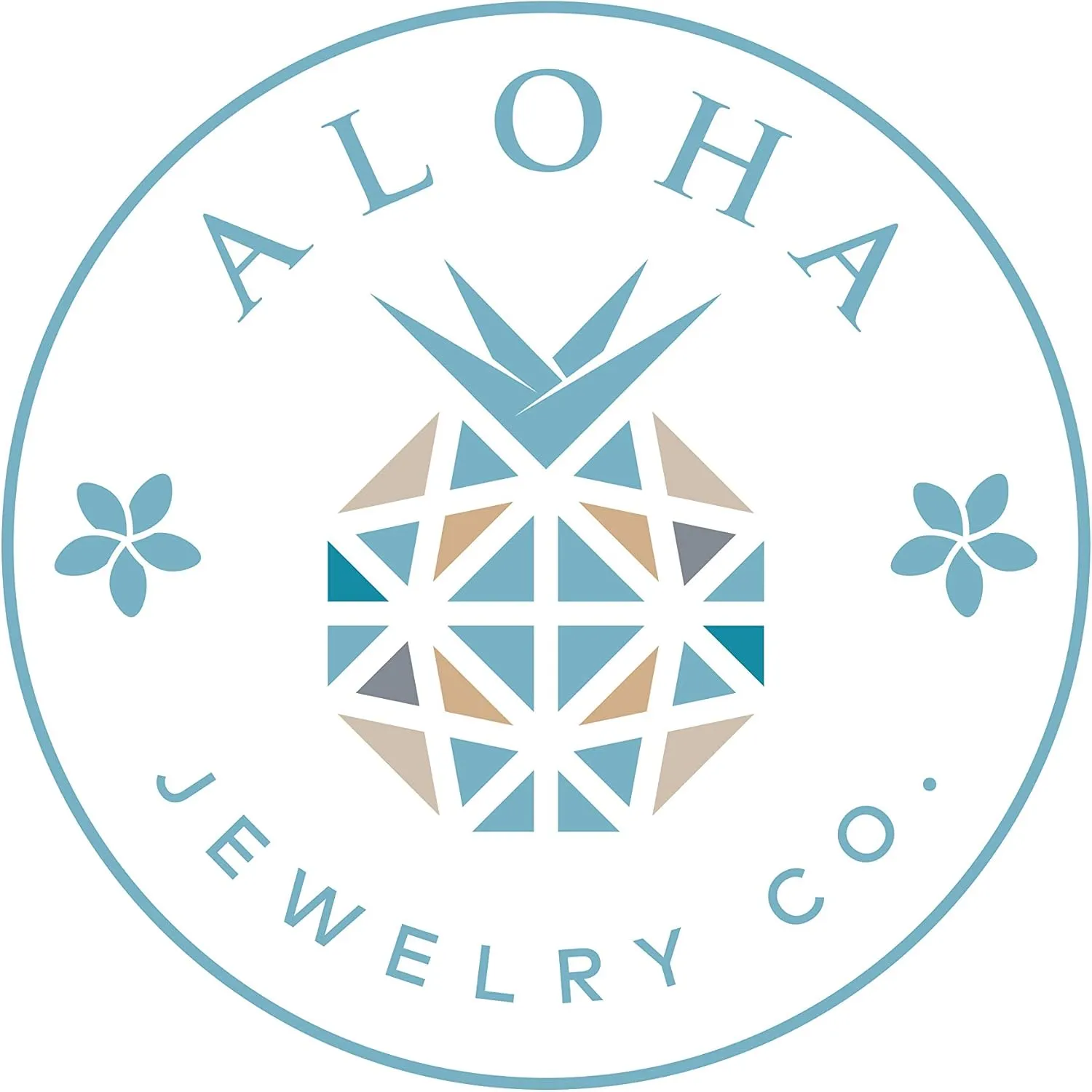 Aloha Jewelry Company 18K Gold Plated Sterling Silver Pave Open Circle Ring Stackable Wedding Band with Cubic Zirconia