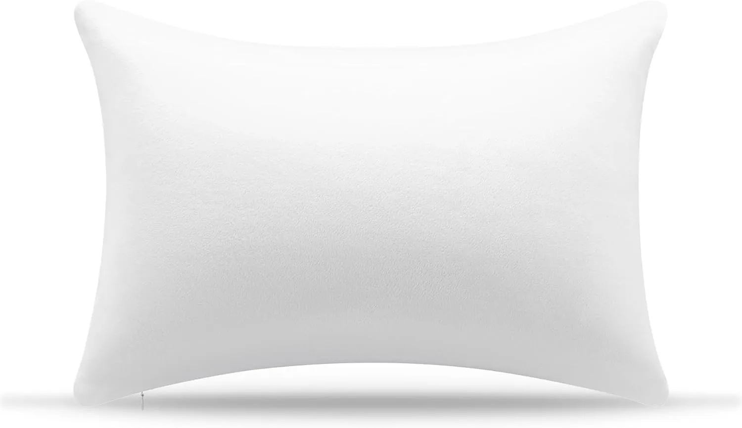 AM AEROMAX 12 × 20 Throw Pillow Memory Foam Pillow Insert - Rectangular Lumbar Support Pillow for Decorative Cushion Bed Couch Sofa - Non-Deforming Over Time