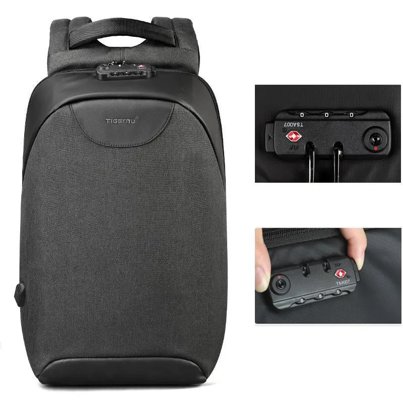 ANTI-THEFT BACKPACK Cost-effective LEATHER LUGGAGE Unique