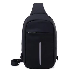 Anti Theft Crossbody Backpack USB Rechargeable