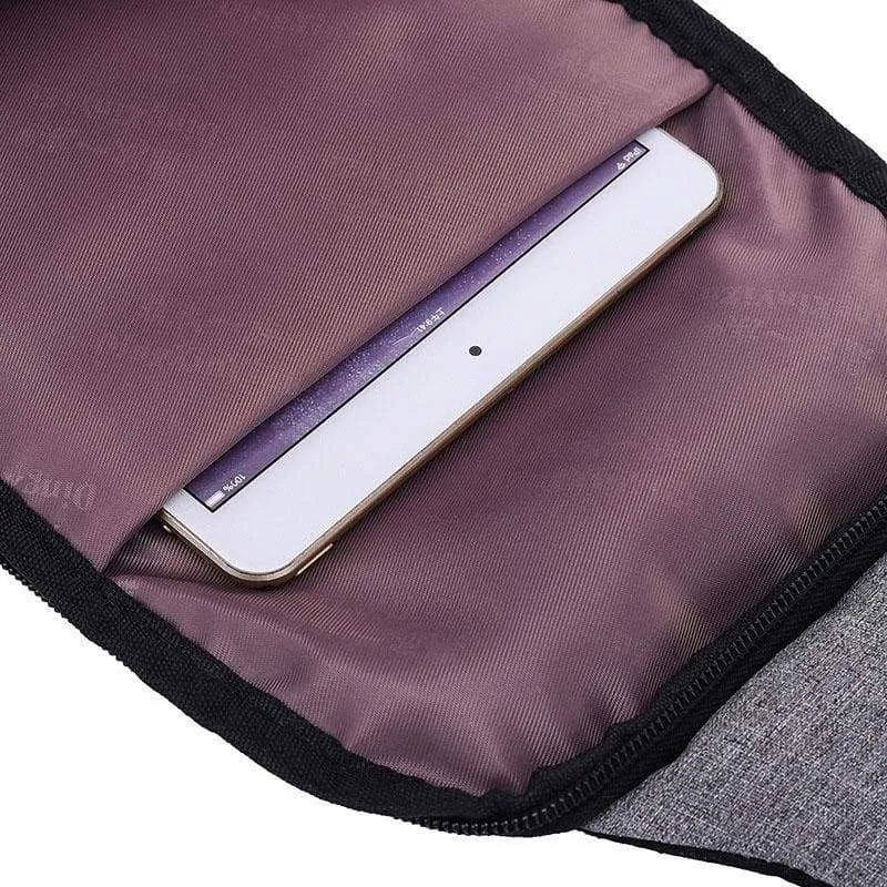 Anti Theft Crossbody Backpack USB Rechargeable