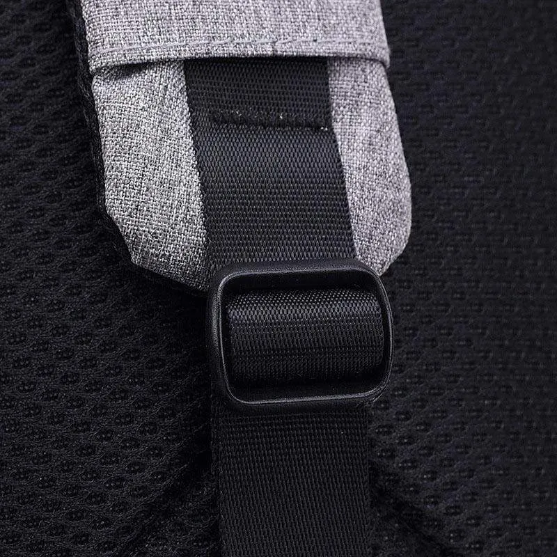 Anti Theft Crossbody Backpack USB Rechargeable