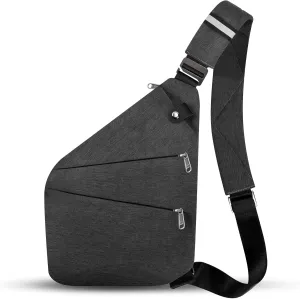 Anti Theft Crossbody Bag,Anti Theft Travel Bag for Women Men,Sling Crossbody Bag for Travel, Sport, Work