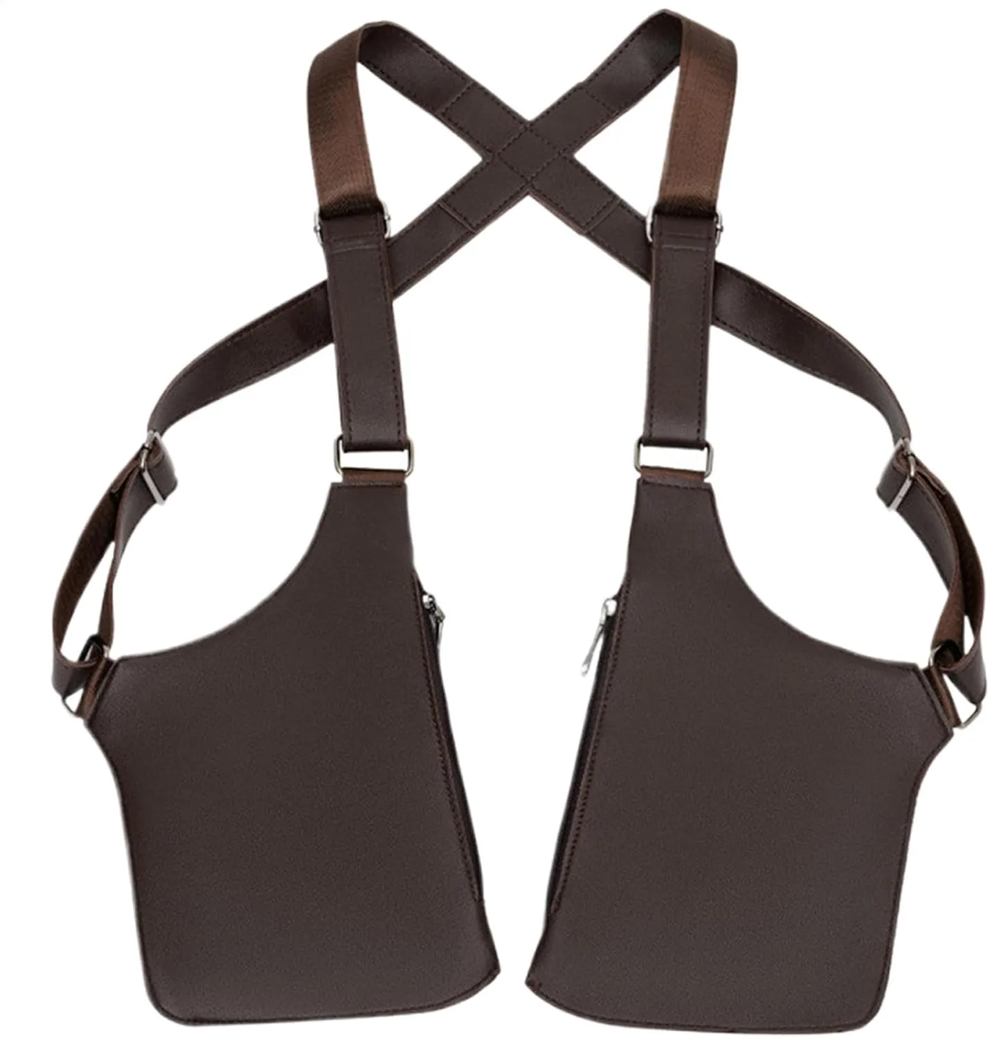 Anti Theft Harness For Men, Men Anti Underarm Shoulder Bag Adjustable PU Leather Strap Wallet Bag Outdoor Phone