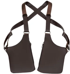 Anti Theft Harness For Men, Men Anti Underarm Shoulder Bag Adjustable PU Leather Strap Wallet Bag Outdoor Phone
