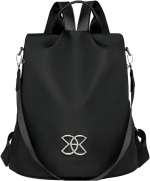 Anti-Theft Large Capacity Backpack - Shoulder Bag For Women, Waterproof Fashion Nylon Backpack, Multi-Purpose Lightweight Shoulder Bag, For Travel, Work, Trip