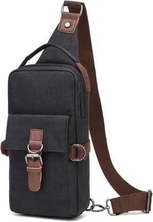 Anti Theft Lightweight Small Crossbody Daypack, Shoulder Chest Sling Backpack For Men Men Travel Sports Crossbody