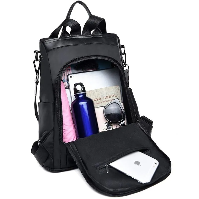 Anti-theft Oxford Female Waterproof Backpack