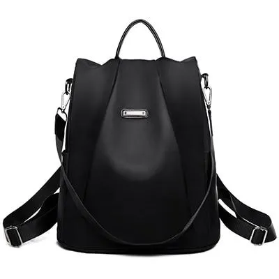 Anti-theft Oxford Female Waterproof Backpack