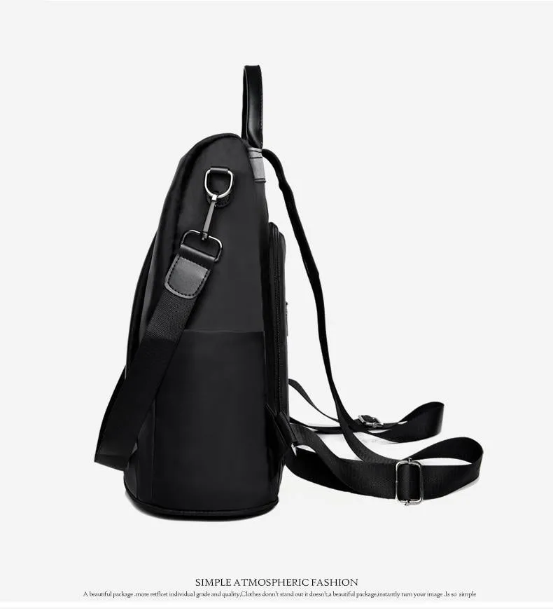 Anti-theft Oxford Female Waterproof Backpack