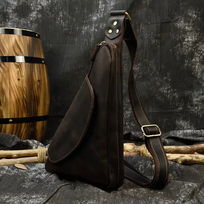 Anti-Theft Sling Shoulder Bag For Men