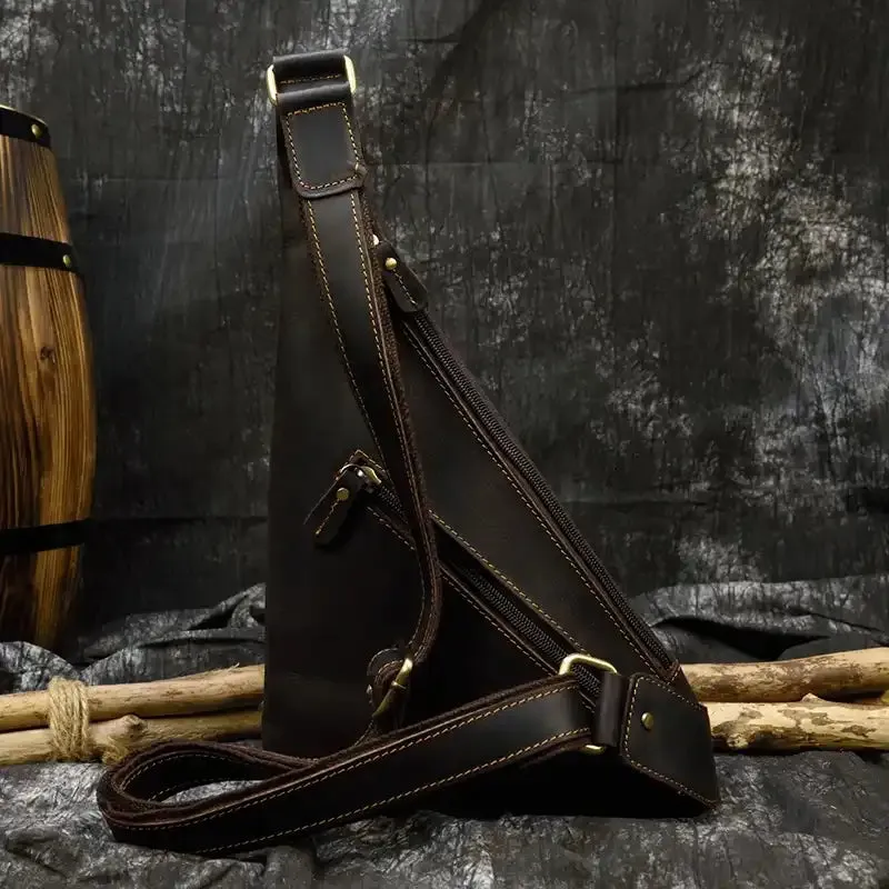 Anti-Theft Sling Shoulder Bag For Men