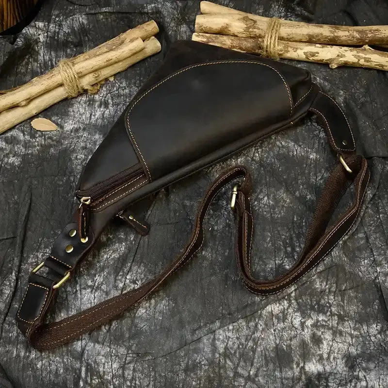 Anti-Theft Sling Shoulder Bag For Men