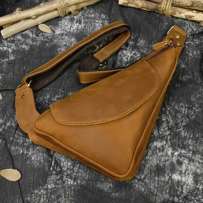 Anti-Theft Sling Shoulder Bag For Men