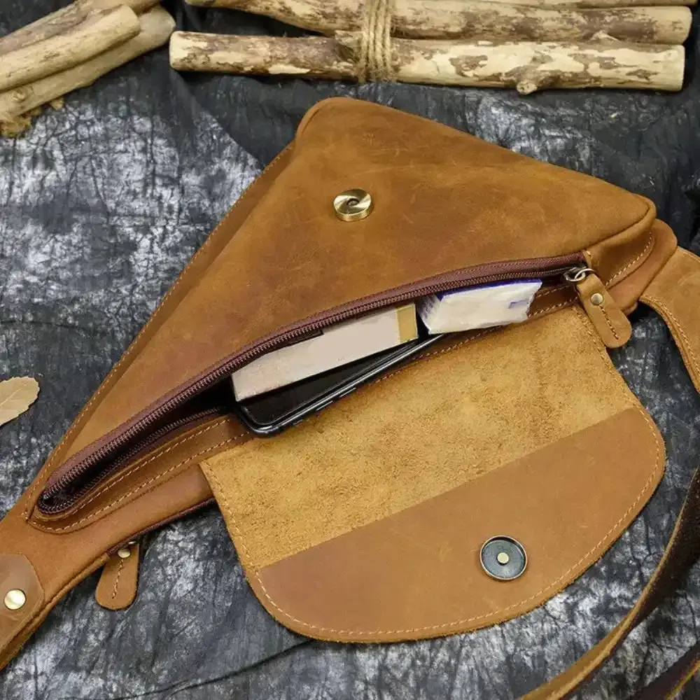 Anti-Theft Sling Shoulder Bag For Men