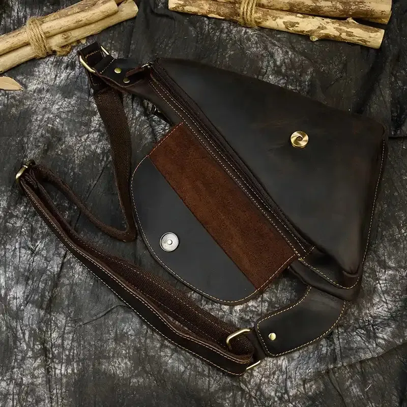 Anti-Theft Sling Shoulder Bag For Men