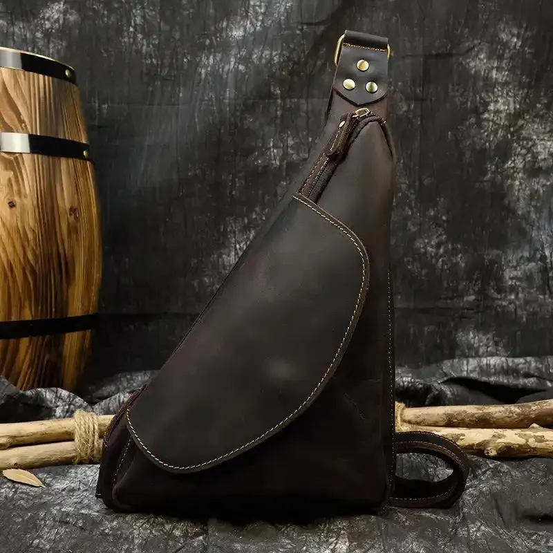 Anti-Theft Sling Shoulder Bag For Men