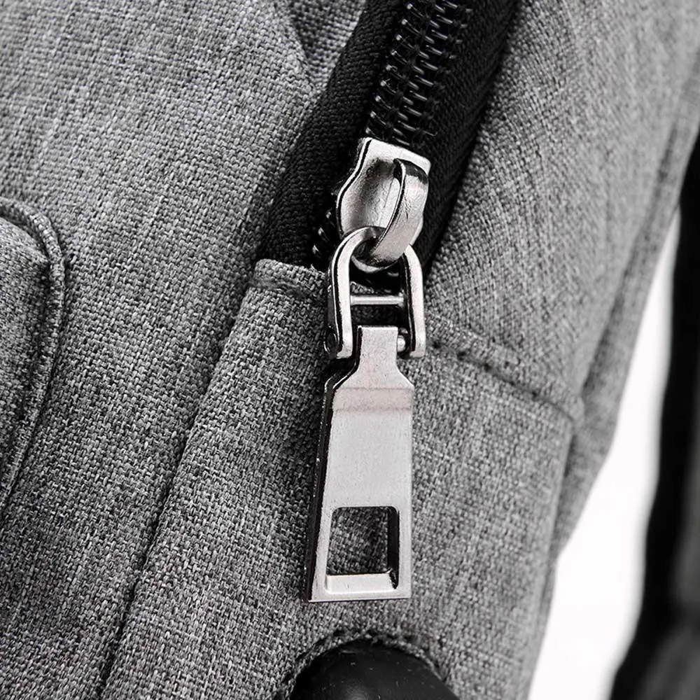 Anti Theft with USB Charging Shoulders Crossbody Bag