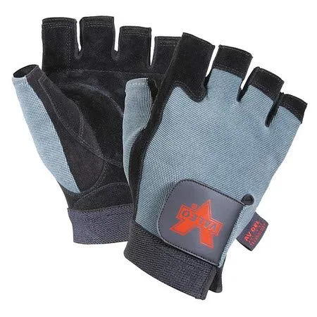 Anti-Vibration Glove,Black/Gray,L,PR