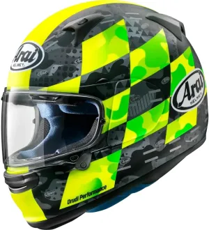 Arai Helmets Regent-X Patch Helmet (X-Small, Matte Fluorescent Yellow)