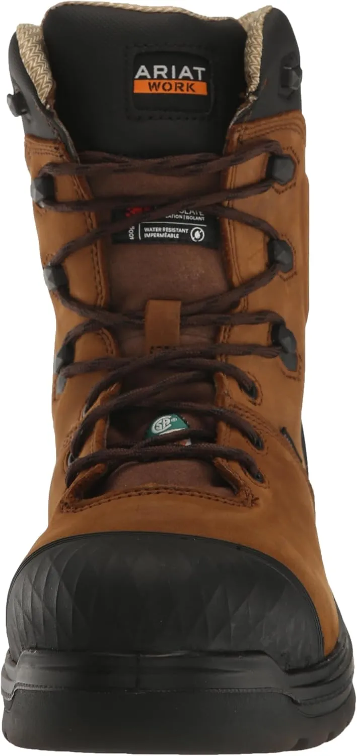 Ariat Men's Turbo Outlaw 8" Csa Waterproof 400g Carbon Toe Work Boot