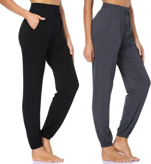 ASIMOON Womens Sweatpants Yoga Joggers Pants Casual Lightweight Exercise Running Athletic Lounge Pants with Pockets