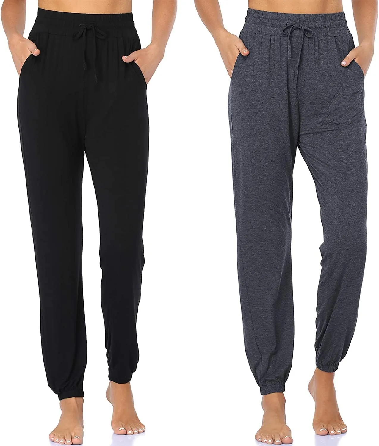 ASIMOON Womens Sweatpants Yoga Joggers Pants Casual Lightweight Exercise Running Athletic Lounge Pants with Pockets
