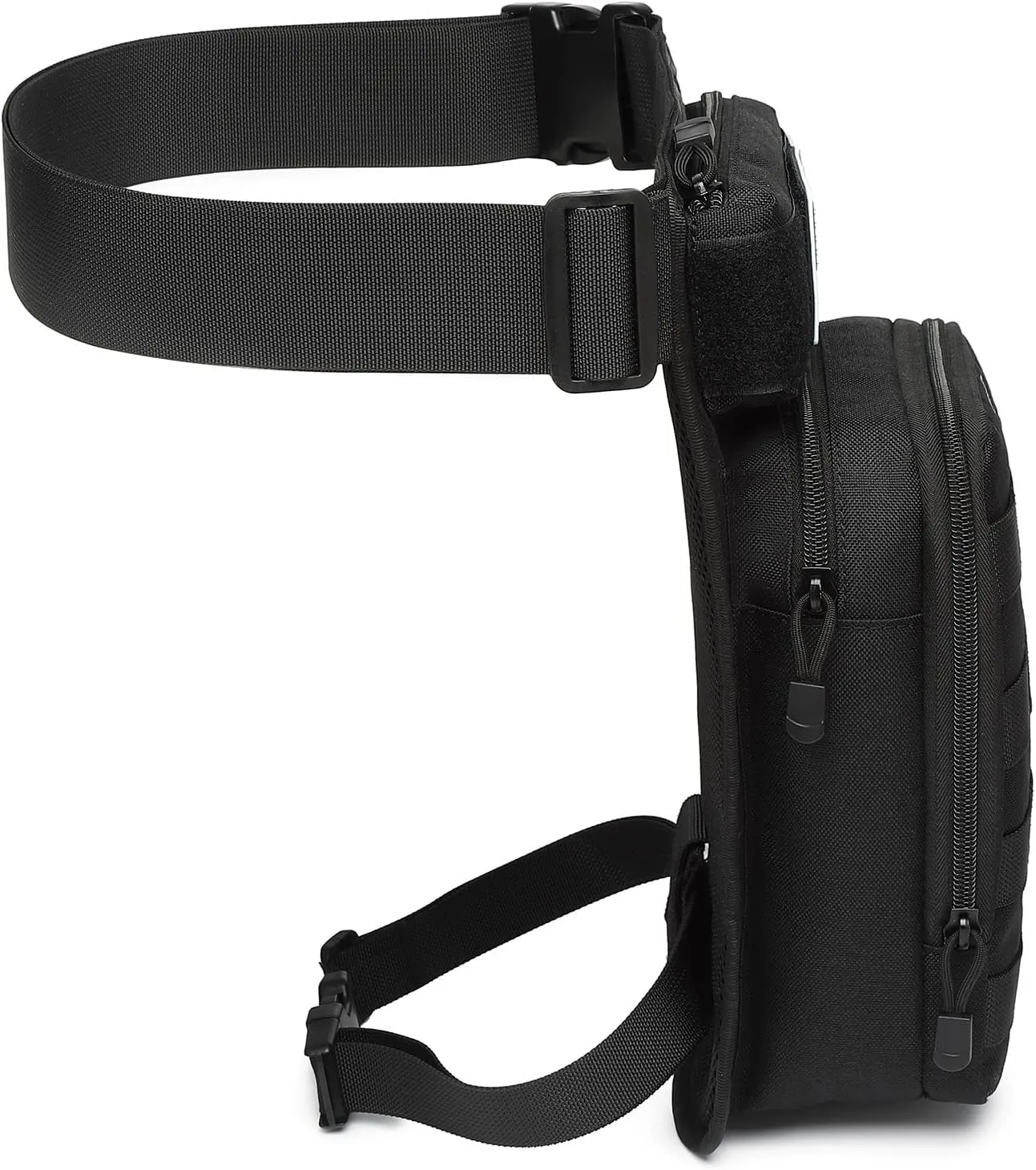 ATBP Tactical Drop Leg Bag for Men Motorcycle Thigh Pouch Bag Fanny Pack Waist Bag with Universal Holster