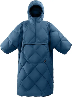 ATEPA Wearable Sleeping Bag, Recycled Stadium Blanket Packable Ultralight Warm Windproof Poncho Camping Outdoor Sports